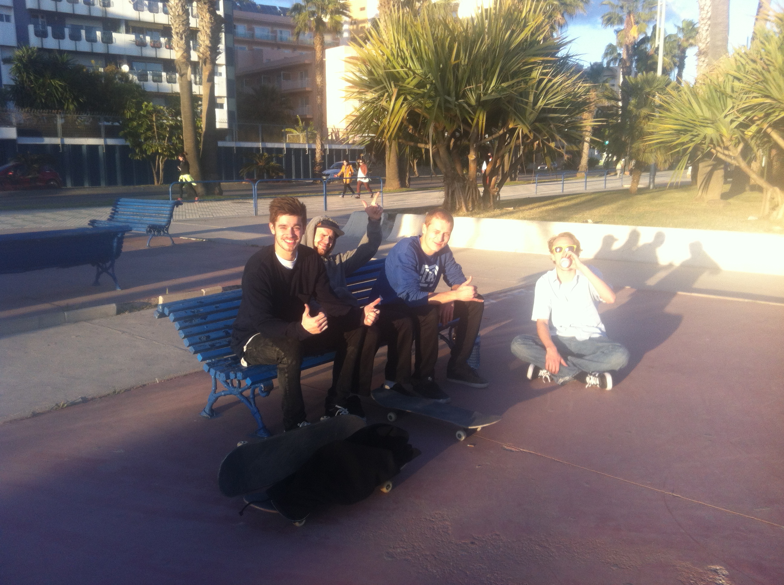 Malaga skateboard trip 2013 labforum labcph skateboard danmark mads christensen bertram kirchert benjamin rubæk