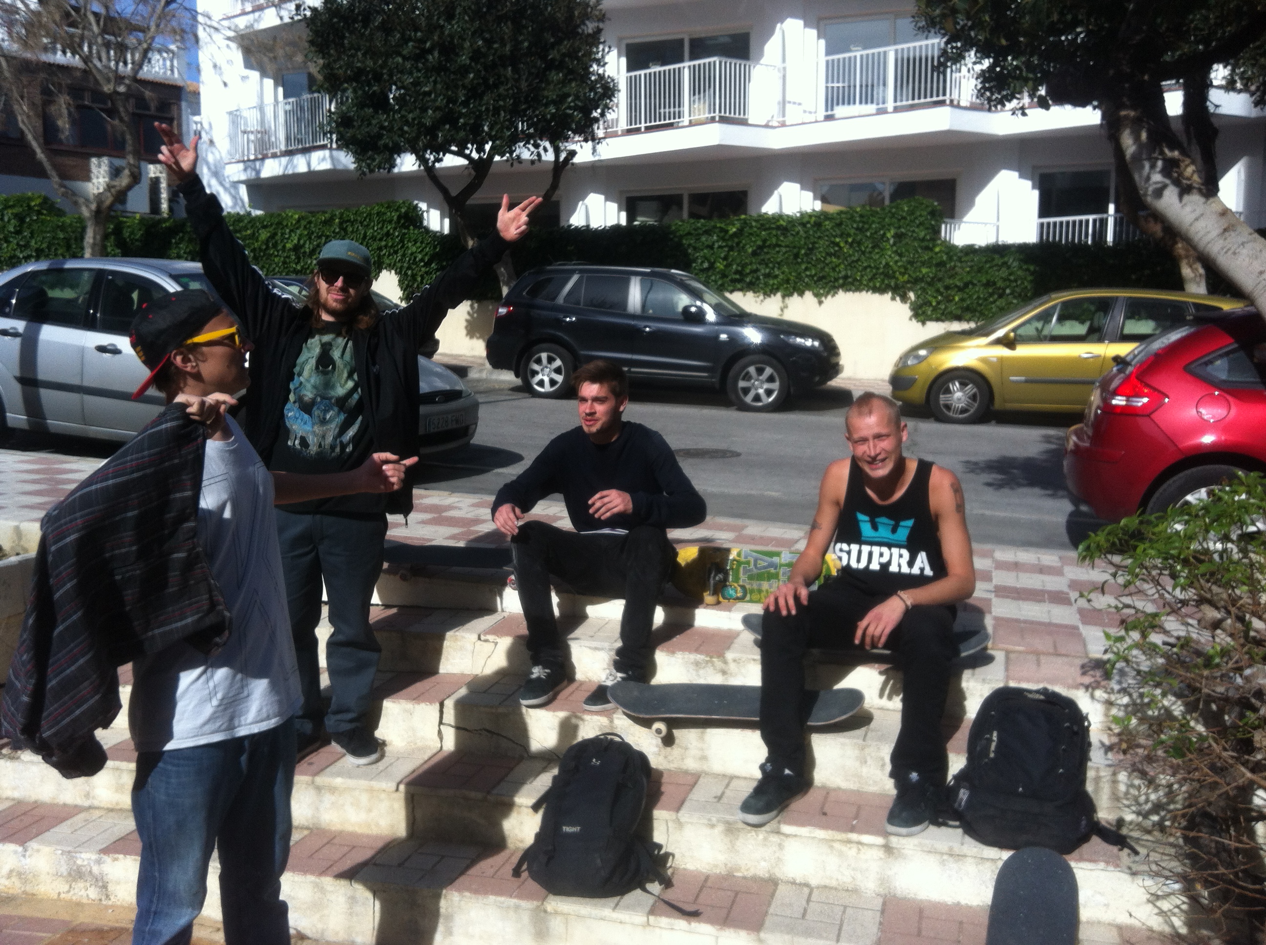 Malaga skateboard trip 2013 Danmark skateboard tur labforum labcph mads christensen bertram kirchert benjamin rubæk