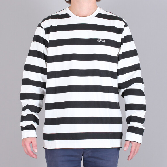 Stüssy - Stussy Printed Stripe l/s Jersey Tee
