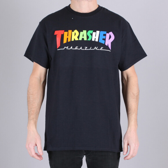 Thrasher - Thrasher Tee Rainbow Mag T-Shirt