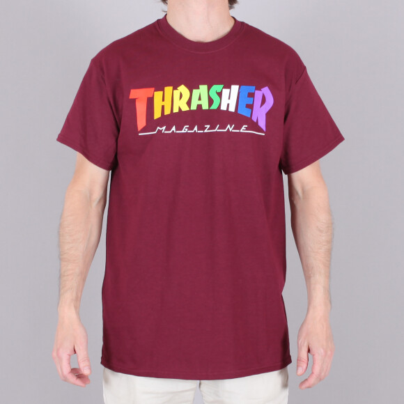 Thrasher - Thrasher Rainbow Mag Tee-Shirt