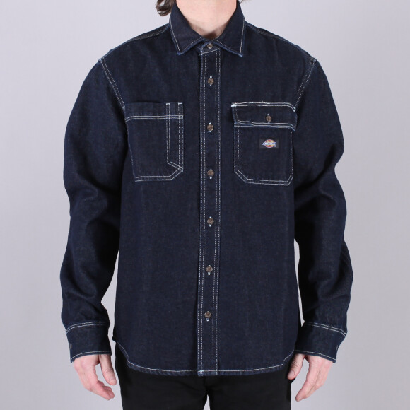 Dickies - Dickies Kibler Denim Skjorte