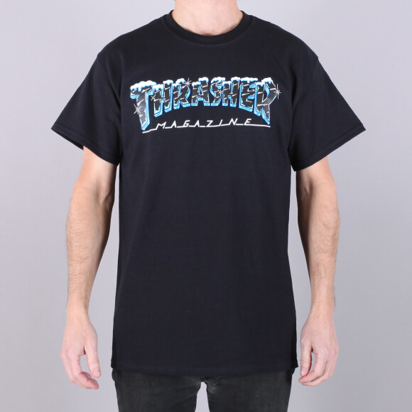 Thrasher - Thrasher Black Ice Tee Thrasher - Thrasher Black Ice Tee