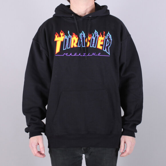 Thrasher - Thrasher Double Flame Hood Sweatshirt Thrasher - Thrasher Double Flame Hood Sweatshirt