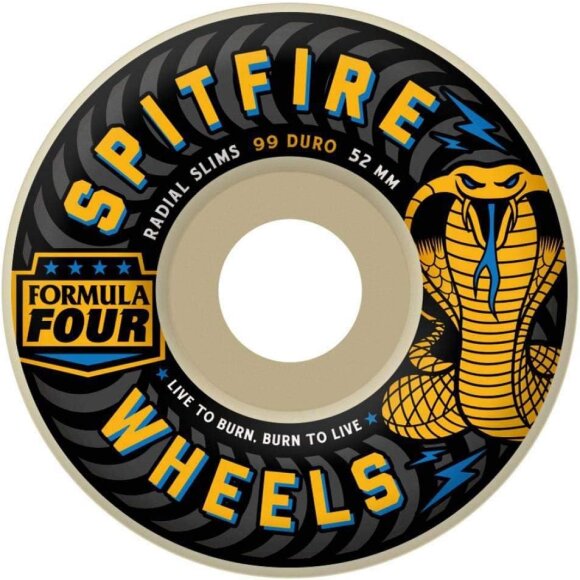 Spitfire - Spitfire Radial Slims F4 Skateboard Wheel Spitfire - Spitfire Radial Slims F4 Skateboard Wheel