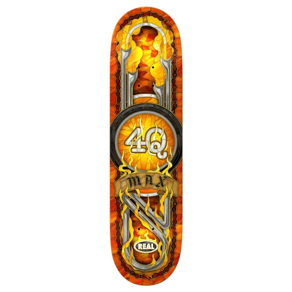 Real - Real Max 4Q Cathedral 8.5 Skateboard Real - Real Max 4Q Cathedral 8.5 Skateboard