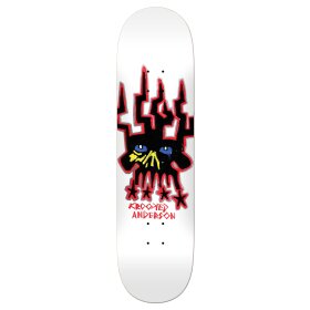 Krooked - Krooked Manderson Skull King 8.38" Skateboard