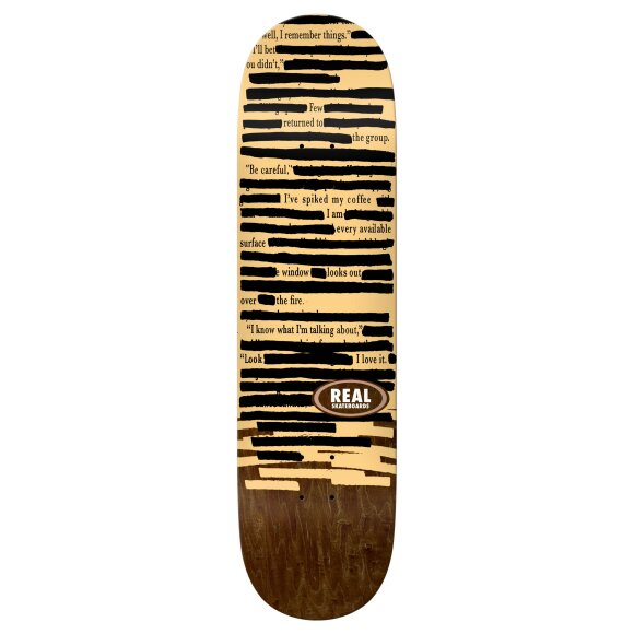 Real - Real Non Fiction Skateboard 8.38