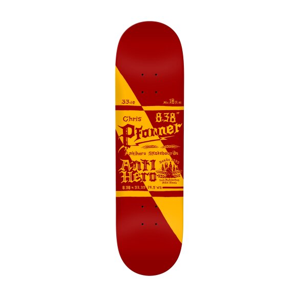 Antihero - Anti Hero Pfanner Mas Refrescos Skateboard Antihero - Anti Hero Pfanner Mas Refrescos Skateboard