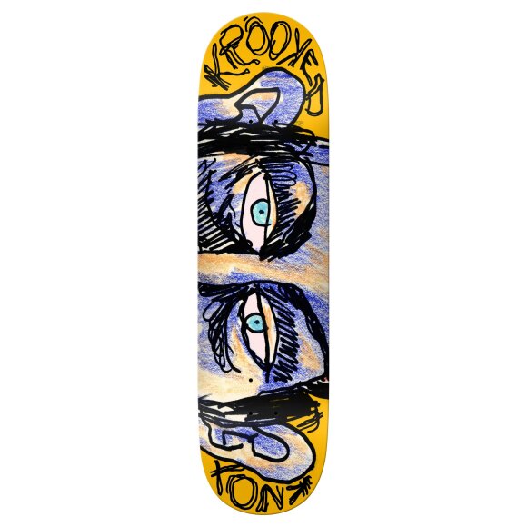 Krooked - Krooked Knox Watcher Skateboard 8.5 Krooked - Krooked Knox Watcher Skateboard 8.5